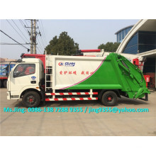 2016 NEW 6000L small garbage truck,Euro III or Euro IV compressed garbage truck on sale